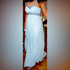 Decode 1.8 Empire Waist Halter Dress